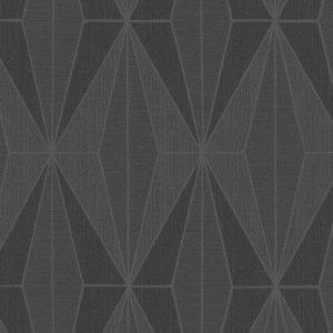 Marburg Wallpaper Diamond Black Silver - MC Design Wall Coverings