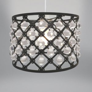 Black Cage Crystal Balls - MC Design Lighting
