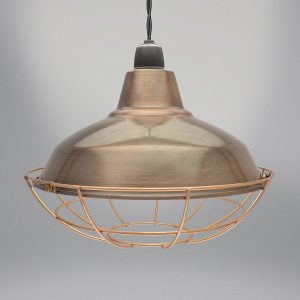 HWAntique Brown Copper Cover Dome - MC Design Lighting