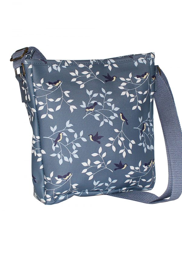 Blue Chirpy Bird Bag - MC Design Style